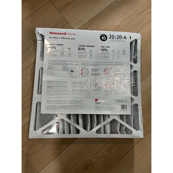 Honeywell Home 20x20x4 Air Filter Merv 10 Replacement Filter - Picture 2 of 3